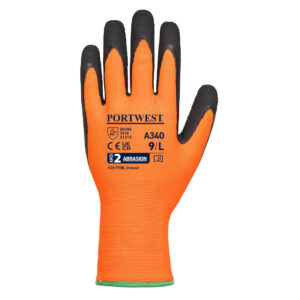 Portwest 340 - Hi-Vis Grip Glove - Latex