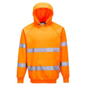 Portwest B304 - Hi-Vis Hooded Sweatshirt Orange