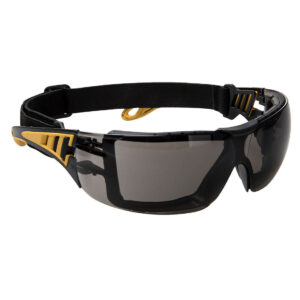 Portwest PS09 - Impervious Tech Spectacles Clear Or Smoke 1x5