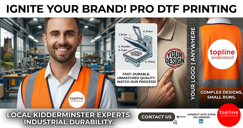 Professional DTF Printing in Kidderminster: A Marketing Flex