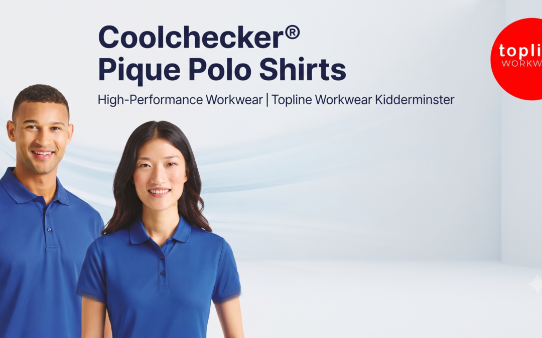 Boost Your Workday with the Ultimate Coolchecker Pique Polo Shirts